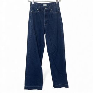 Aritzia Wilfred Free Wide Leg Jeans Women’s 00 Blue Denim Cotton